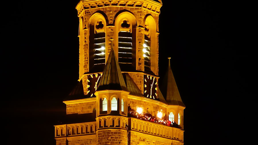 St. Kilian Turmblasen Heiligabend 2016 Foto: Ulrich Dornhoff
